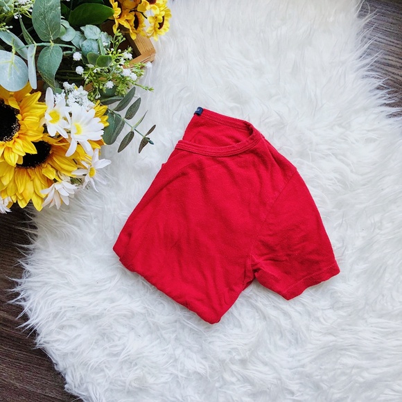 BRANDY MELVILLE SOFT RED TEE - Picture 4 of 5